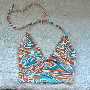 Summer, colorful, cropped, tank top!